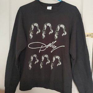 Dolly Parton Women's Crewneck Sweatshirt Black Med